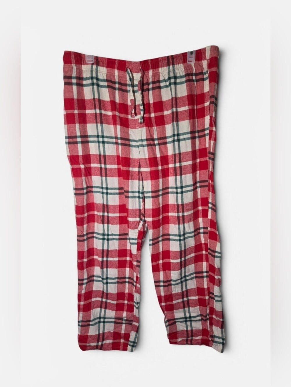 Old Navy Red and White Plaid Pajama Pants